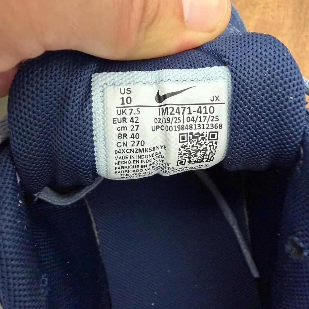 Nike‎ AL8 Denim Running Shoes Midnight Navy Gum IM2471-410 Women's Size 10 NEW